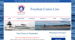 Desktop Screenshot of nantucketislandferry.com